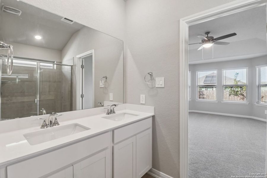 Furnished interior view inside a new home in Catalina, Converse (Image 13).