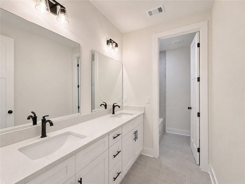 Furnished interior view inside a new home in , Cartersville (Image 5).