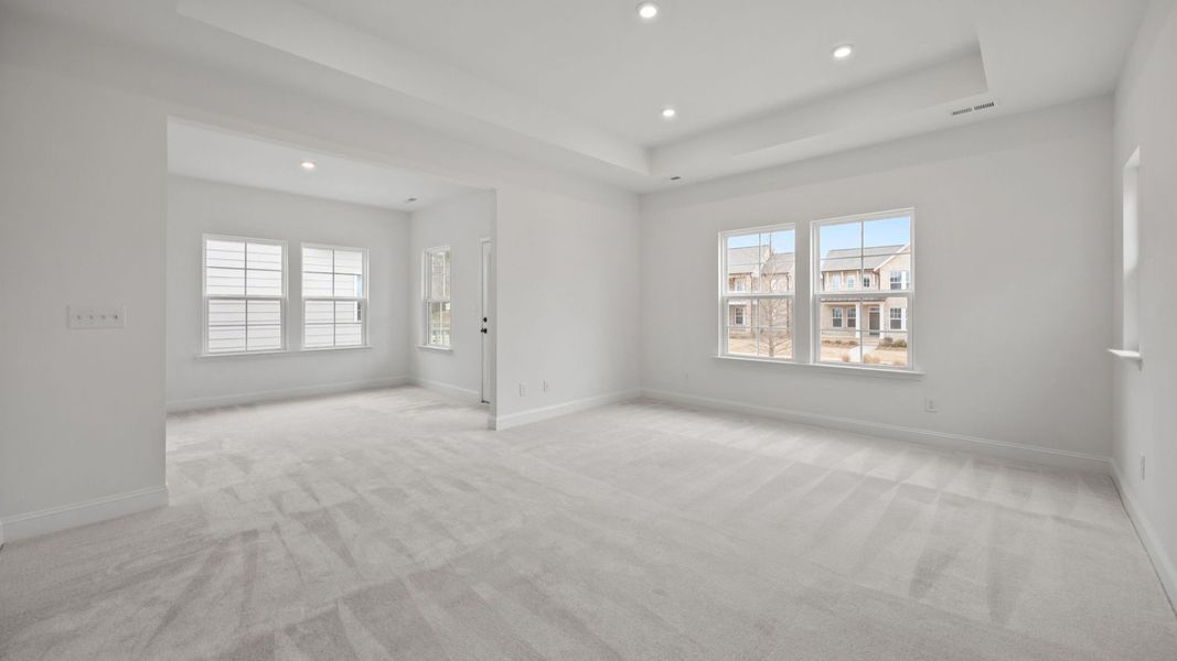 The Brentwood by DRB Homes at Miller Farm in Charlotte NC - Primary Bedroom