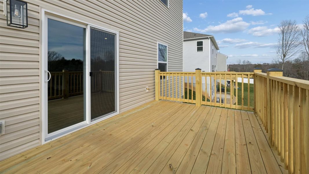 Exterior details and patio area of a home in Whispering Springs, Maryville (Image 20).