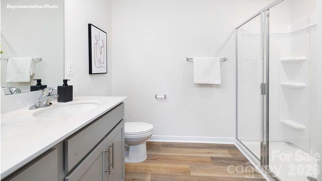Furnished interior view inside a new home in Bristol Terrace, Statesville (Image 11).