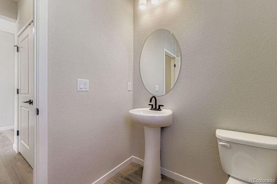 Yukon - Powder Room - Picture not of actual home Yukon - Powder Room - Picture not of actual home