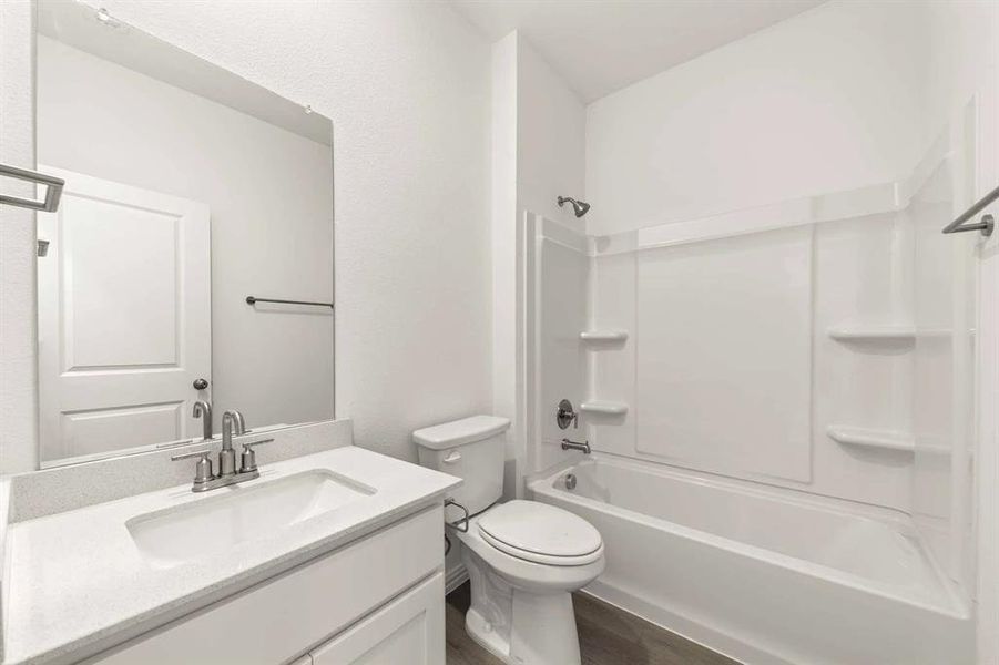 Furnished interior view inside a new home in Brookshire at Legacy Hills-50s, Celina (Image 7).