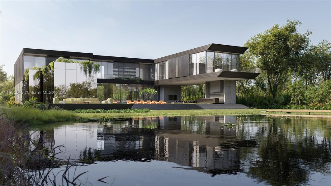 Exterior details and patio area of a home in , Davie (Image 3).