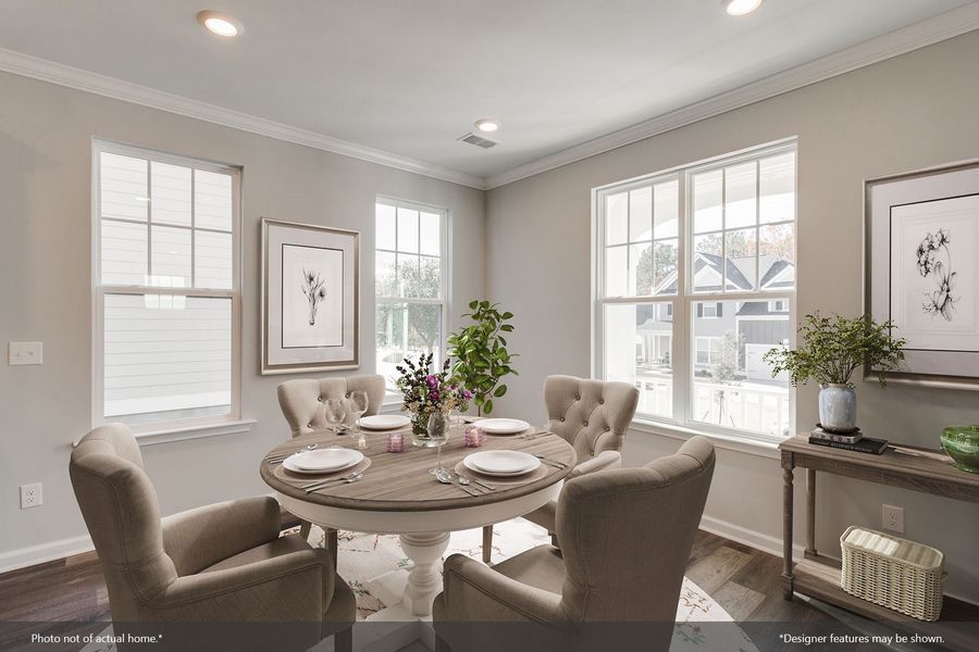 Furnished interior view inside a new home in Six Oaks, Summerville (Image 7).