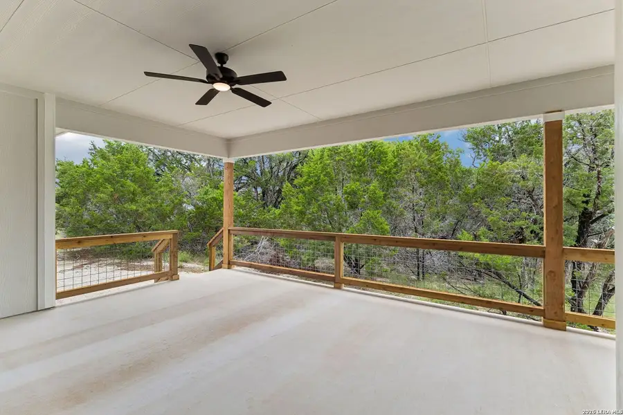 Exterior details and patio area of a home in , Canyon Lake (Image 3).