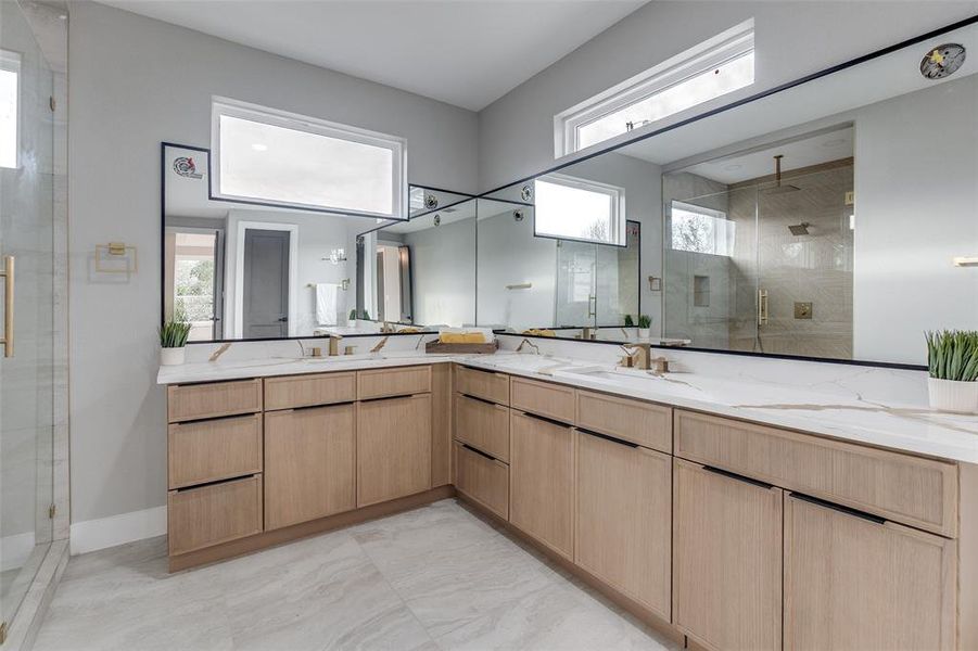 Furnished interior view inside a new home in , Whitney (Image 32).