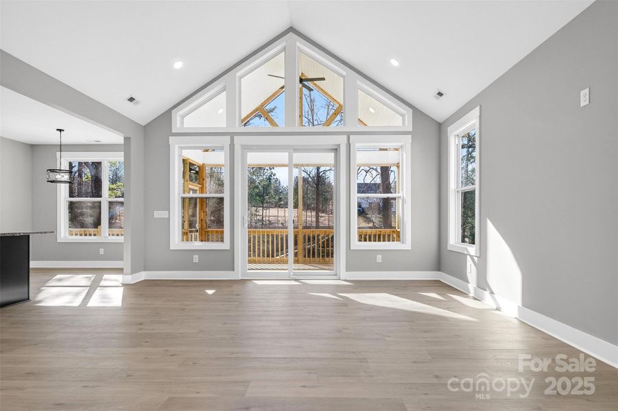 Spacious, unfurnished interior of a new home in , Sherrills Ford (Image 36).