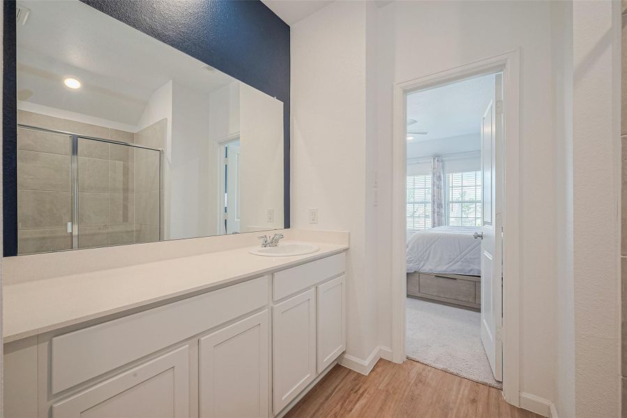 Furnished interior view inside a new home in Tavola: Gulf Coast Collection, New Caney (Image 7). Furnished interior view inside a new home in Tavola: Gulf Coast Collection, New Caney (Image 7).