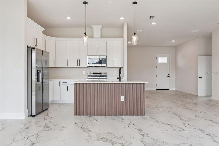 Furnished interior view inside a new home in , Belleview (Image 5).
