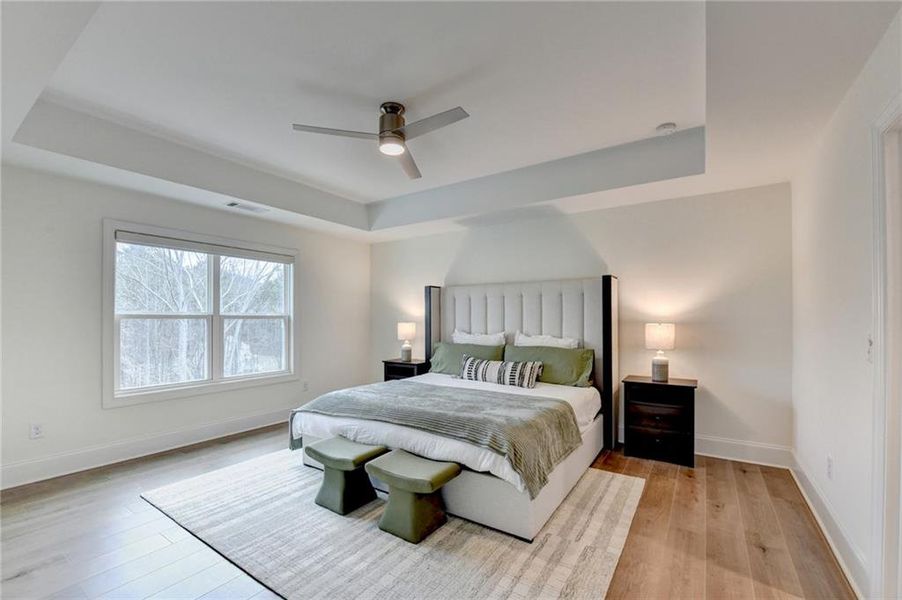 Furnished interior view inside a new home in , Woodstock (Image 50).