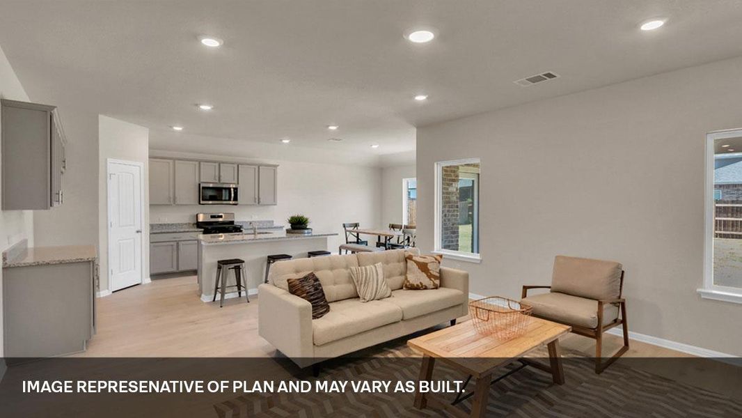 Furnished interior view inside a new home in Riverview, Georgetown (Image 14). Furnished interior view inside a new home in Riverview, Georgetown (Image 14).