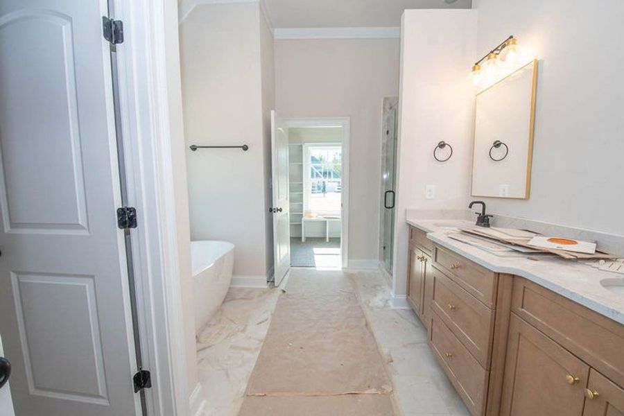 Spacious, unfurnished interior of a new home in Highgate, Newnan (Image 24). Spacious, unfurnished interior of a new home in Highgate, Newnan (Image 24).