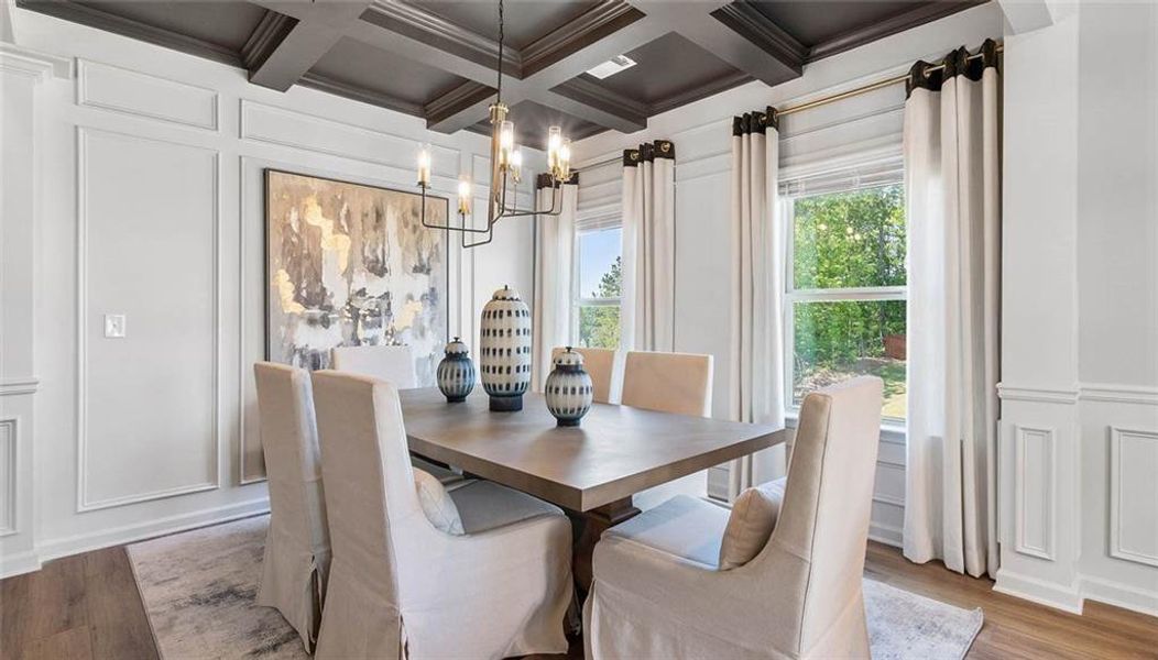 Furnished interior view inside a new home in Camp Creek Village, Atlanta (Image 10).