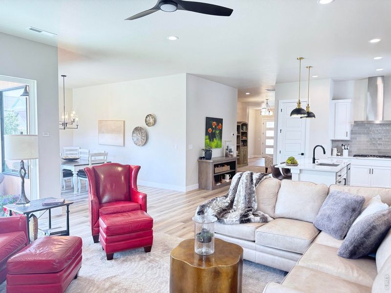 Furnished interior view inside a new home in , Windsor (Image 10).