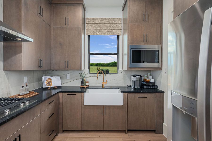 Representative furnished interior of a home built from the Montecarlo by Landon Homes in Signature 74s, Frisco (Image 27).