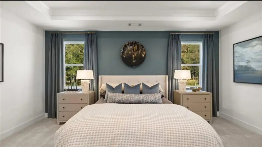 Furnished interior view inside a new home in , McDonough (Image 5).