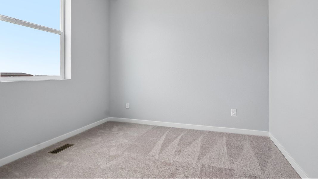 Furnished interior view inside a new home in Windler Townhomes, Aurora (Image 22).