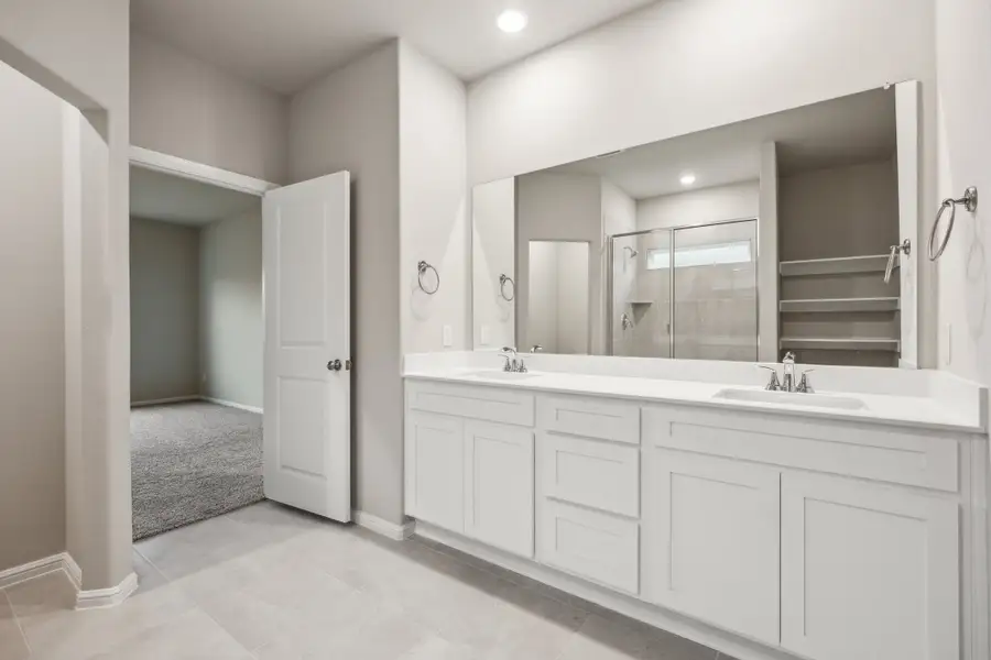 Representative furnished interior of a home built from the Enzo II by Megatel Homes in Sicily, Princeton (Image 7).