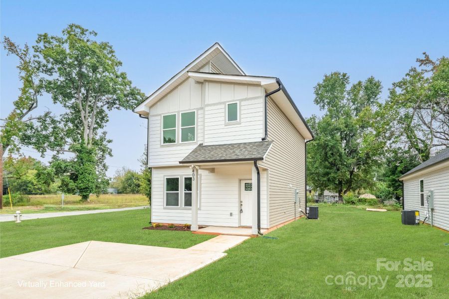Front exterior of a new home in , East Spencer, NC, highlighting curb appeal (Image 2).