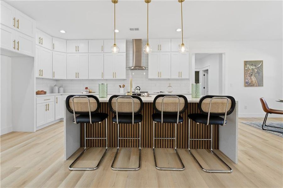 Furnished interior view inside a new home in , Cartersville (Image 13).