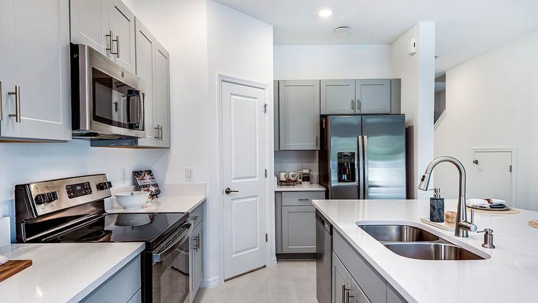 Representative furnished interior of a home built from the Jasmine by Taylor Morrison in Horse Creek at Crosswinds, Davenport (Image 7). Representative furnished interior of a home built from the Jasmine by Taylor Morrison in Horse Creek at Crosswinds, Davenport (Image 7).