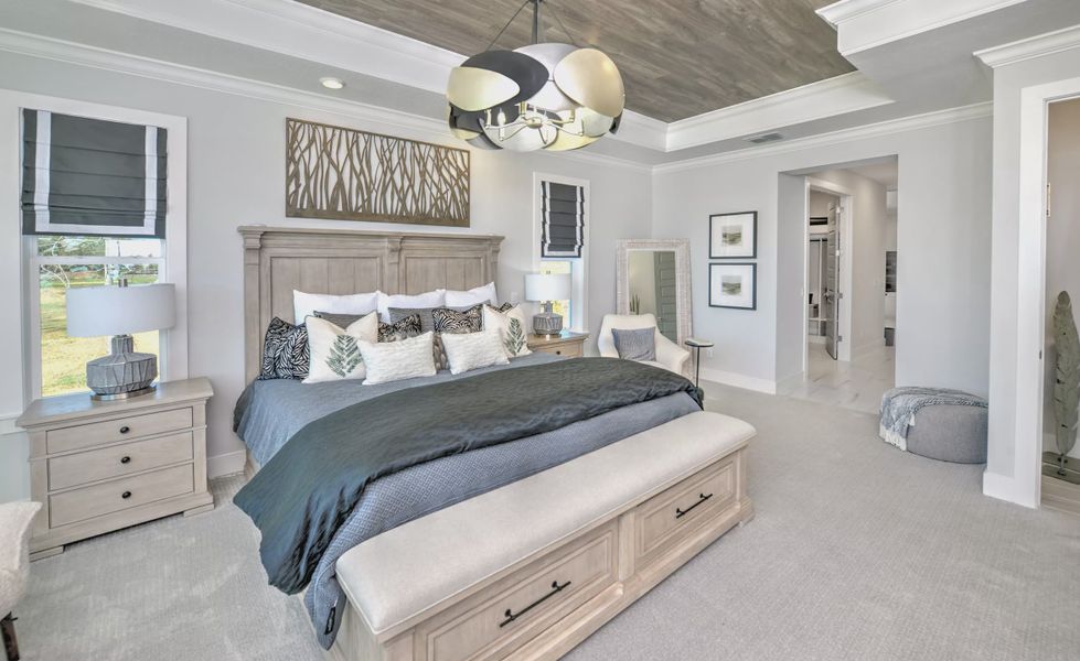 Furnished interior view inside a new home in West Hill Estates, Dade City (Image 12).