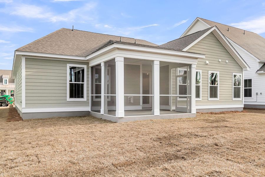 Exterior details and patio area of a home in Kings River Preserve, Hollywood (Image 20).