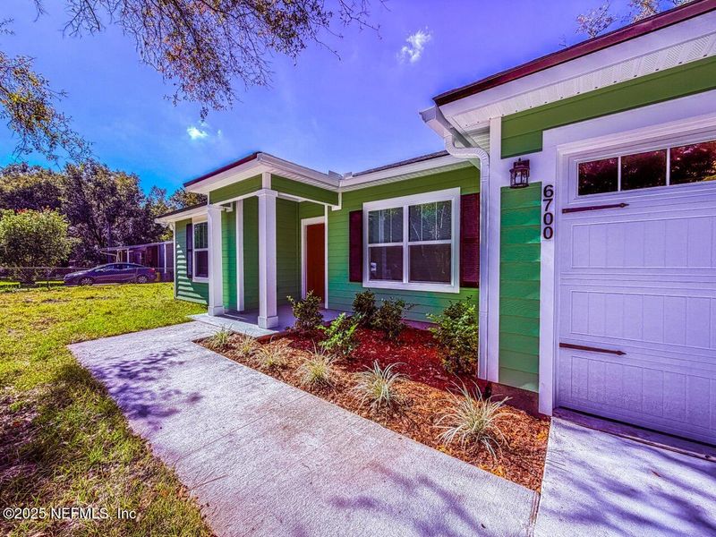 Exterior details and patio area of a home in , Jacksonville (Image 56). Exterior details and patio area of a home in , Jacksonville (Image 56).
