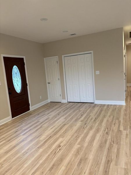 Spacious, unfurnished interior of a new home in , Santee (Image 6). Spacious, unfurnished interior of a new home in , Santee (Image 6).