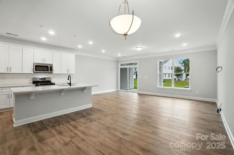 Furnished interior view inside a new home in Harrisburg Village, Harrisburg (Image 2). Furnished interior view inside a new home in Harrisburg Village, Harrisburg (Image 2).
