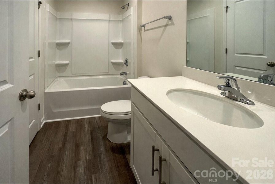 Furnished interior view inside a new home in , Charlotte (Image 6). Furnished interior view inside a new home in , Charlotte (Image 6).