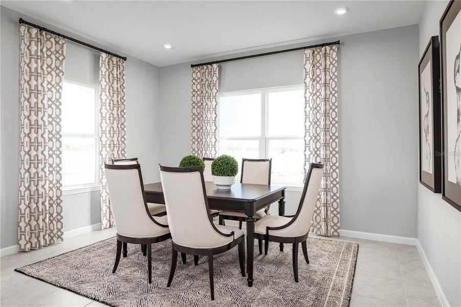 Furnished interior view inside a new home in Lake Nellie Crossing, Clermont (Image 8).