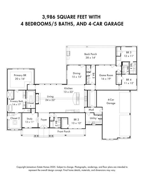 Floor Plan for 7520 Sowell St Floor Plan for 7520 Sowell St