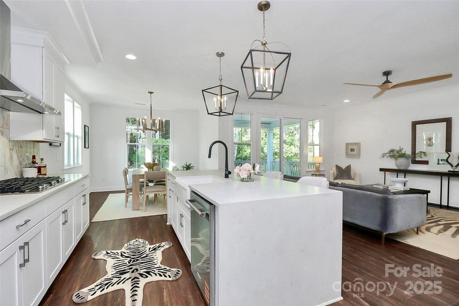 Furnished interior view inside a new home in Harbor Oaks, Denver (Image 27).