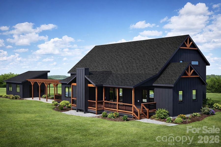 Optional Upgrade Rear Photo of Secondary Garage Optional Upgrade Rear Photo of Secondary Garage