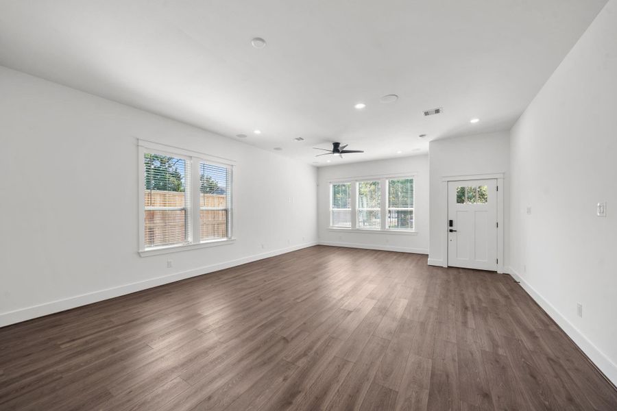 Spacious, unfurnished interior of a new home in , Houston (Image 23). Spacious, unfurnished interior of a new home in , Houston (Image 23).