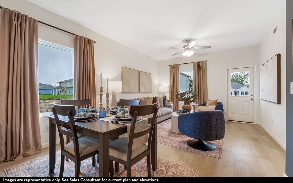 Furnished interior view inside a new home in Stonehenge, Manchester (Image 9).