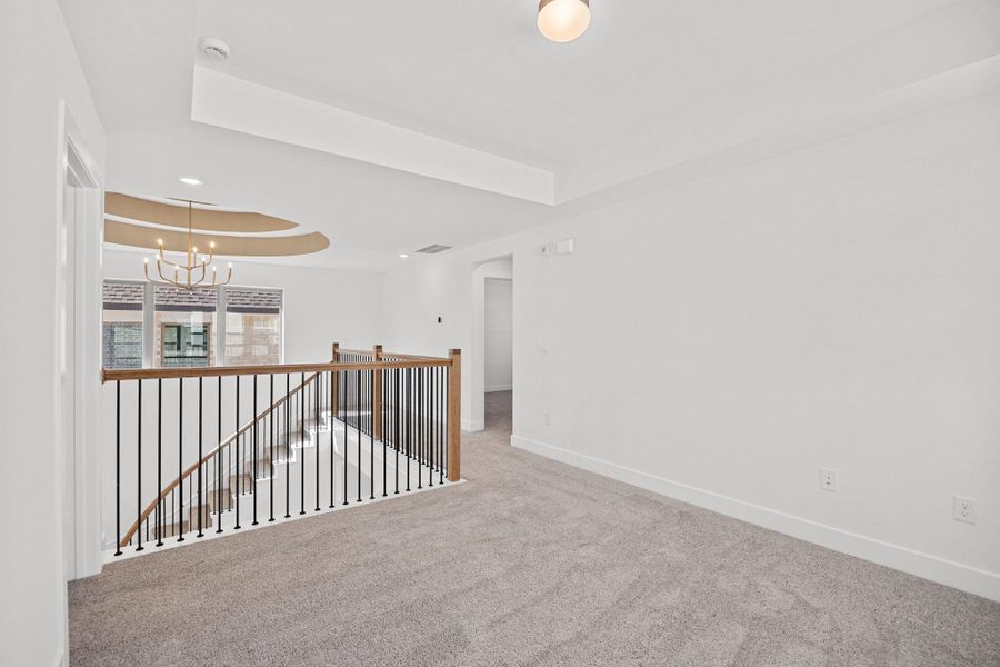 Spacious, unfurnished interior of a new home in Parmer Ranch - 40', Georgetown (Image 21). Spacious, unfurnished interior of a new home in Parmer Ranch - 40', Georgetown (Image 21).