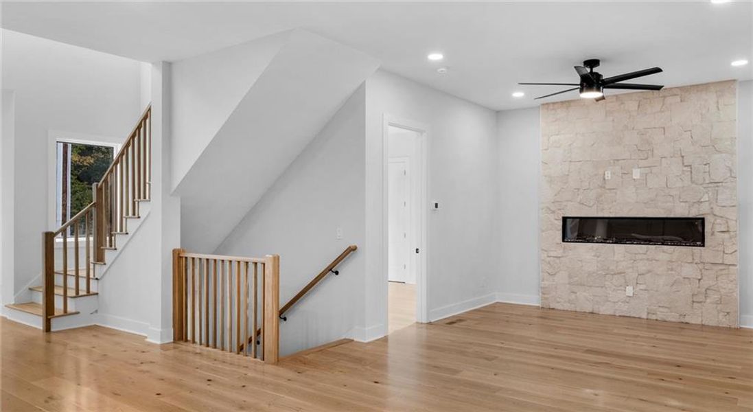 Spacious, unfurnished interior of a new home in , Atlanta (Image 57). Spacious, unfurnished interior of a new home in , Atlanta (Image 57).