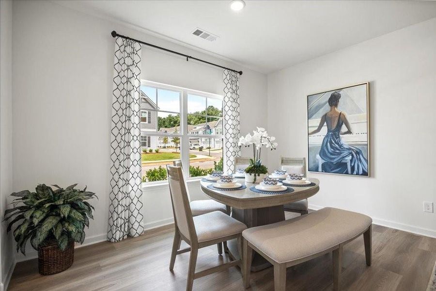 Furnished interior view inside a new home in Old Salem Crossing, Conyers (Image 9).