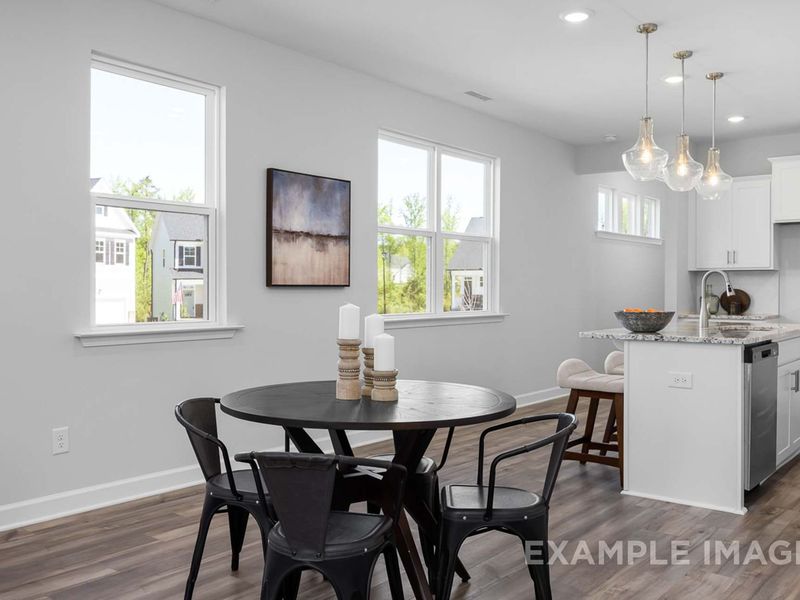 Representative furnished interior of a home built from the The Carter B by Davidson Homes LLC in Wellers Knoll, Lillington (Image 10).