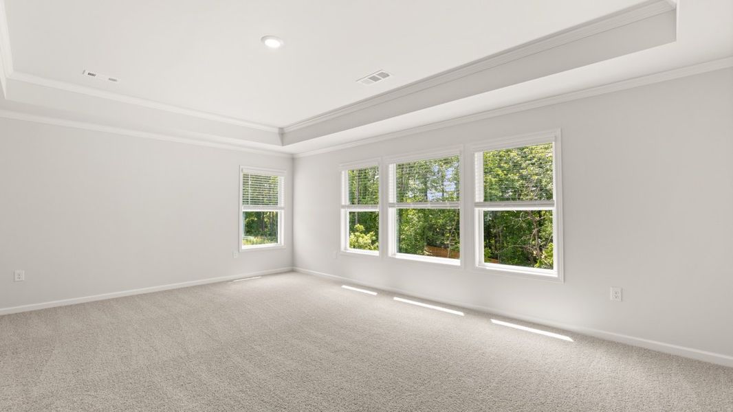 Spacious, unfurnished interior of a new home in Thalley Creek Estates, Cumming (Image 25). Spacious, unfurnished interior of a new home in Thalley Creek Estates, Cumming (Image 25).