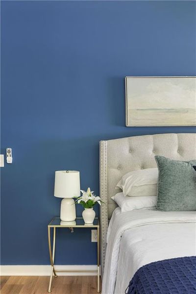 Close-up of interior finishes inside a home in , Atlanta (Image 19).