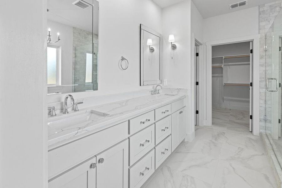 Furnished interior view inside a new home in , Gordonville (Image 8).