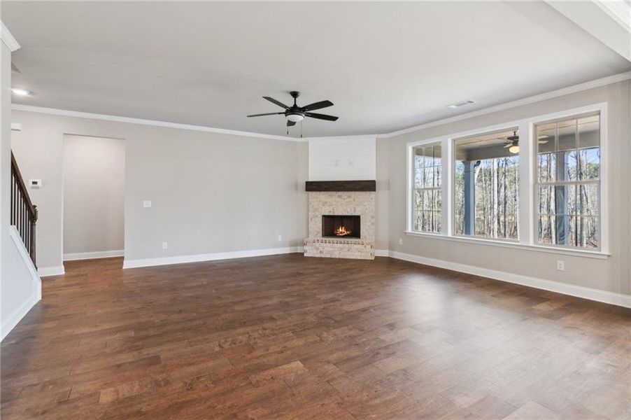 Spacious, unfurnished interior of a new home in , Monroe (Image 39). Spacious, unfurnished interior of a new home in , Monroe (Image 39).