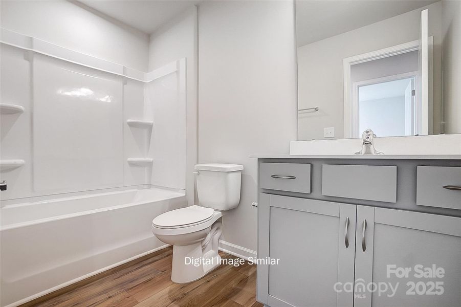 Furnished interior view inside a new home in Hedgecliff Townes, Kannapolis (Image 9). Furnished interior view inside a new home in Hedgecliff Townes, Kannapolis (Image 9).