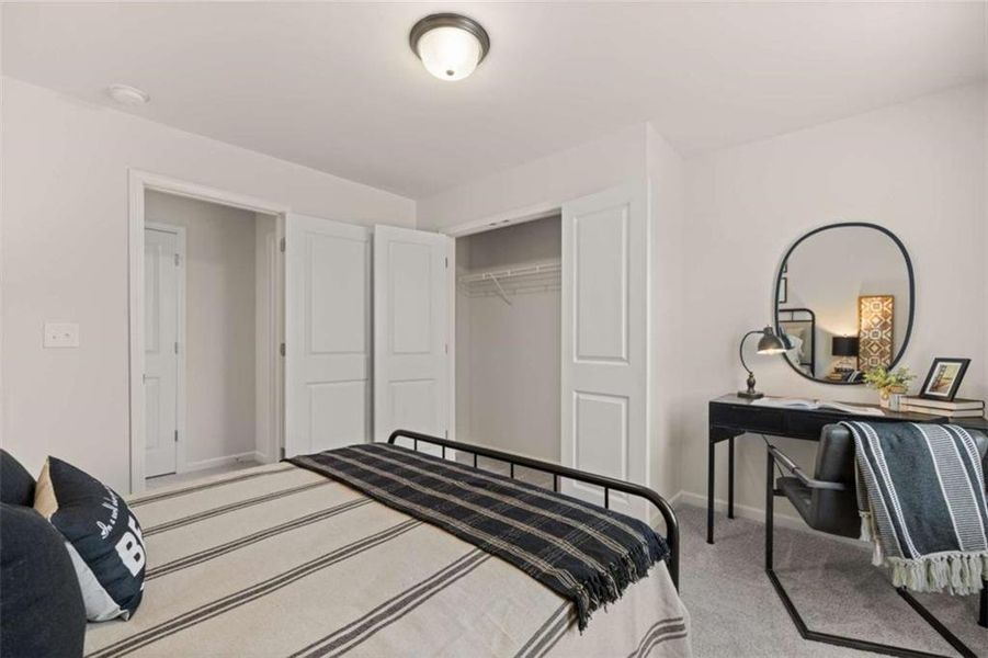 Furnished interior view inside a new home in Rivershire Place, Villa Rica (Image 16).