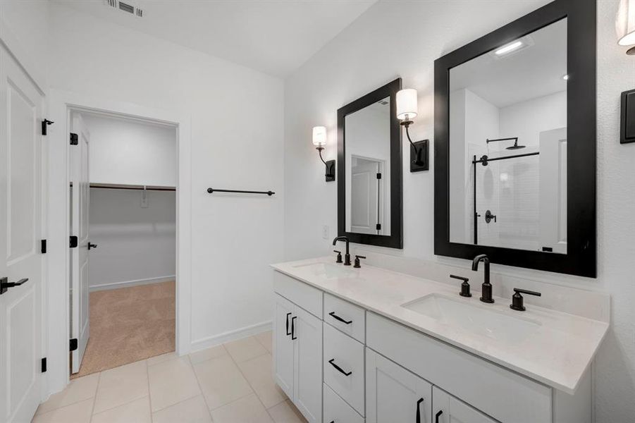 Furnished interior view inside a new home in Aspire at Noble Ridge, Howe (Image 16). Furnished interior view inside a new home in Aspire at Noble Ridge, Howe (Image 16).