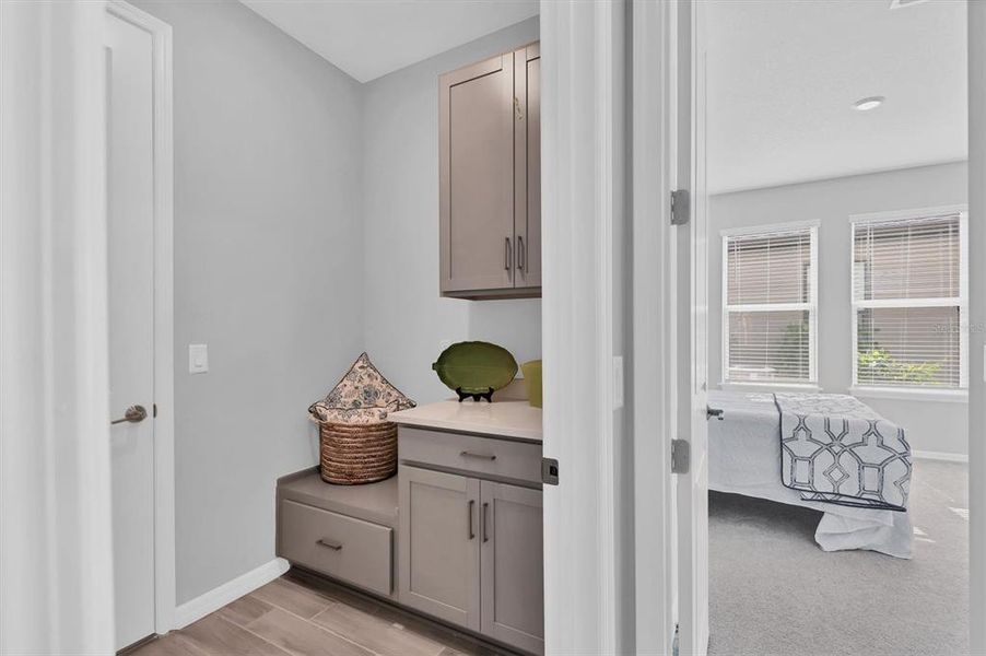 Furnished interior view inside a new home in , Bradenton (Image 16). Furnished interior view inside a new home in , Bradenton (Image 16).